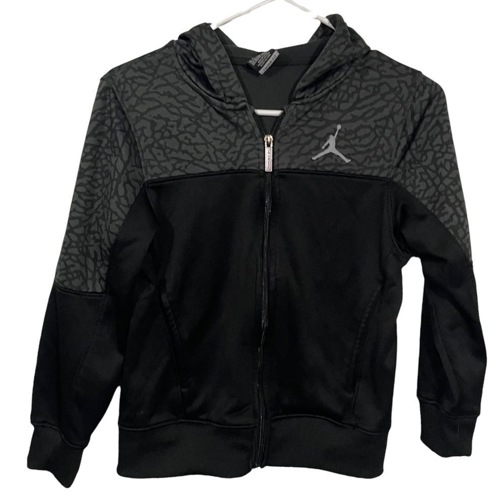 Nike Air Jordan Full Zip Athletic Hoodie Sweatshirt